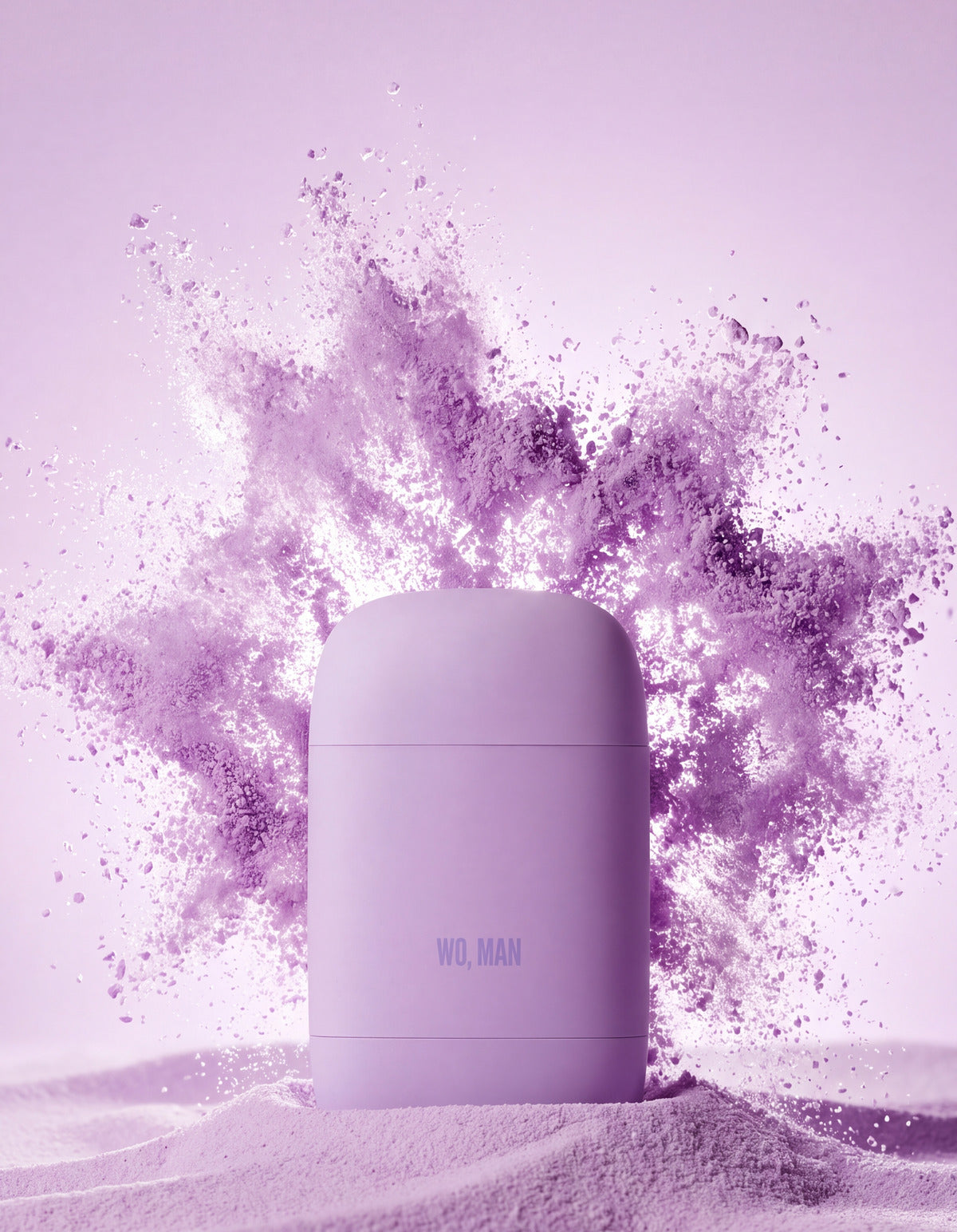 Lilac case in a burst of pigment