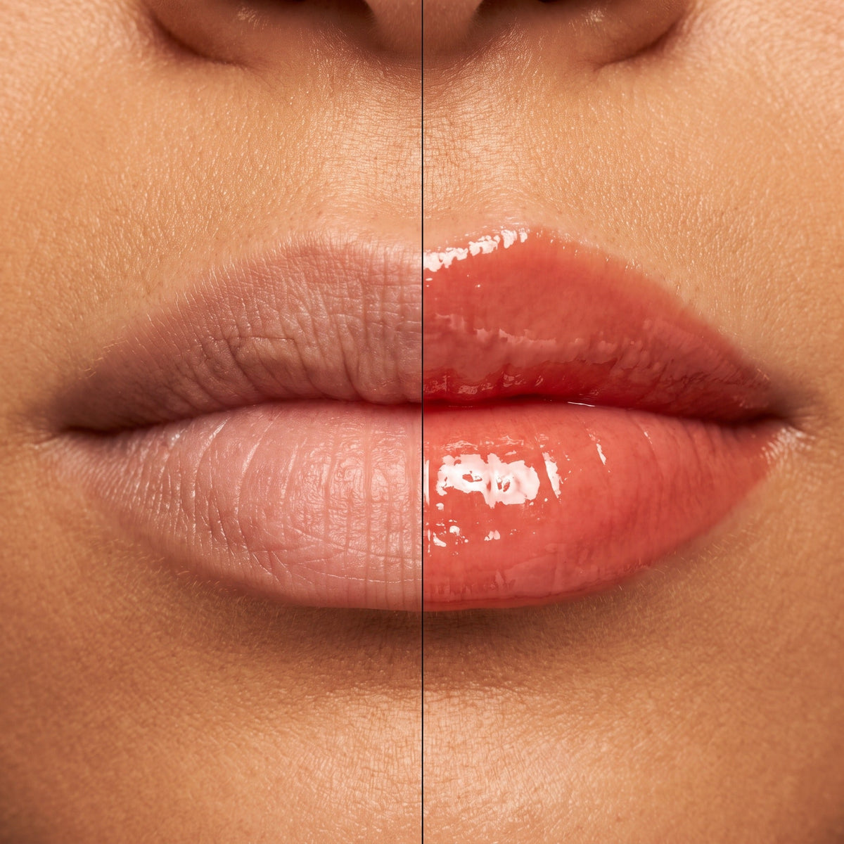 Bare lip on the left, Golden Hour on the right