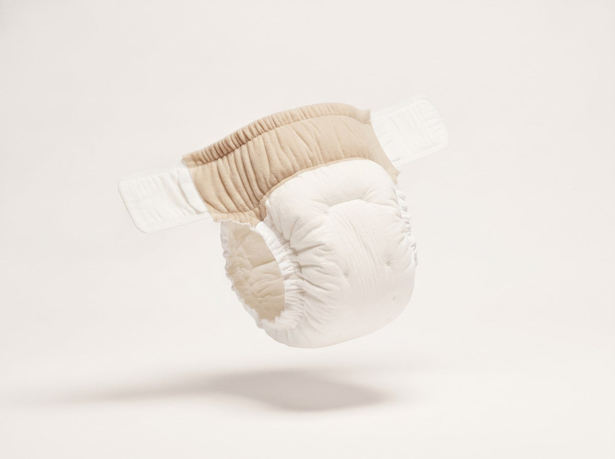 The stretch waistband, sitting flush
